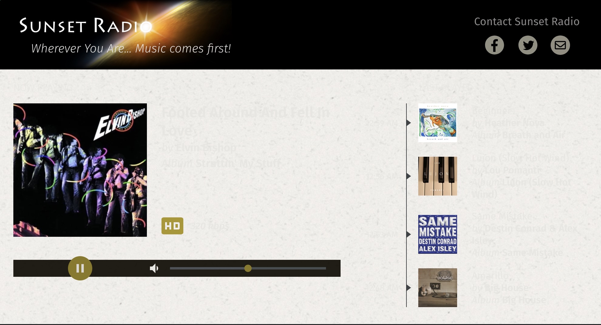 Sunset Player